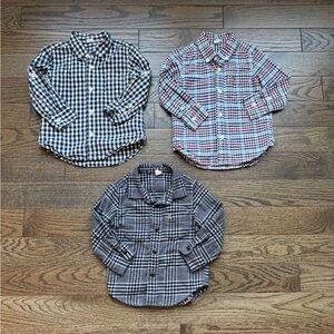 Baby GAP Long Sleeve Button Up Lot of 3 | Size 2T